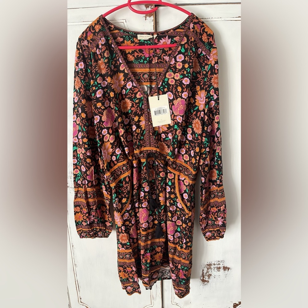 Spell. Folktown play dress. NWT. Size L